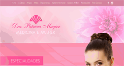 Desktop Screenshot of medicinaemulher.com.br